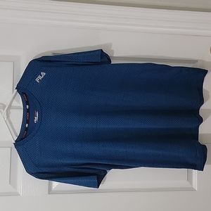 FILA Sport Men's T-shirt, Blue, XL